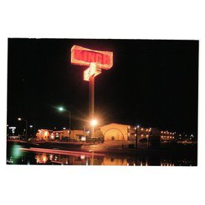 Vintage Postcard Kings 8 Motel Casino Las Vegas 1992 Nevada LV-458 Vacation Tour